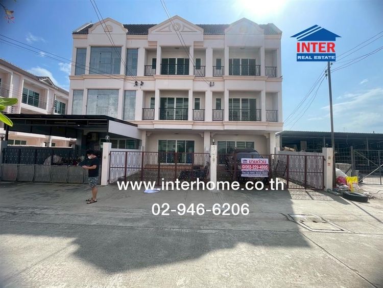 โฮมออฟฟิศ 3 ชั้น 21 ตร.ว. หมู่บ้านแสนสุข ทาวน์โฮม ซอยบางขุนเทียน14 ถนนพระราม2 ถนนบางขุนเทียน-ชายทะเล เขตบางขุนเทียน กรุงเทพมหานคร