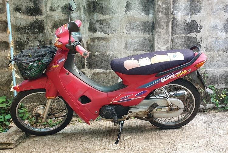 รถมอเตอร์ไซค์ HONDA WAVE 110CC รุ่นแรก ปี1999 เครื่องคาร์บู มีเล่ม ภาษีเต็ม