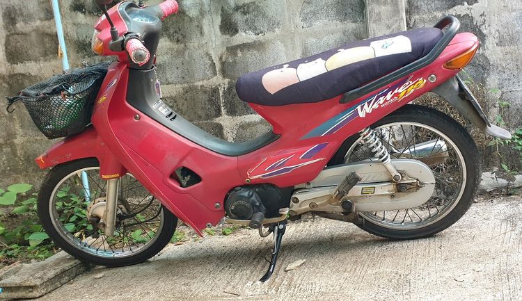 รถมอเตอร์ไซค์ HONDA WAVE 110CC รุ่นแรก ปี1999 เครื่องคาร์บู มีเล่ม ภาษีเต็ม รูปที่ 4