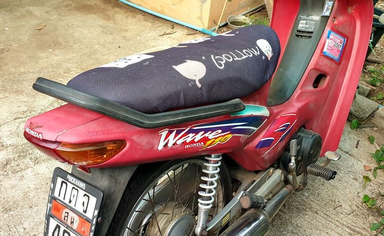 รถมอเตอร์ไซค์ HONDA WAVE 110CC รุ่นแรก ปี1999 เครื่องคาร์บู มีเล่ม ภาษีเต็ม รูปที่ 3