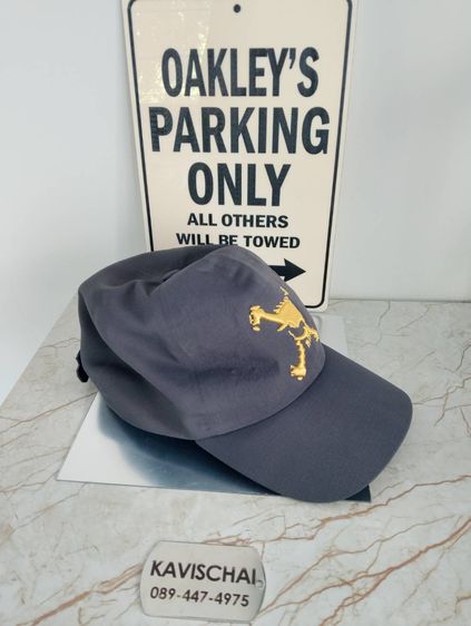 หมวกและหมวกแก๊ป หมวก oakley skull cap สีดำ