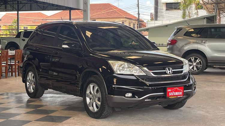 Honda CR-V 2012 2.0 E Utility-car เบนซิน ไม่ติดแก๊ส เกียร์อัตโนมัติ ดำ รูปที่ 3