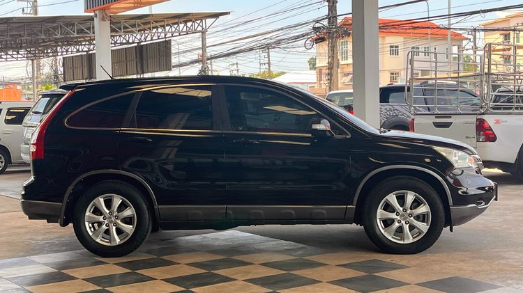 Honda CR-V 2012 2.0 E Utility-car เบนซิน ไม่ติดแก๊ส เกียร์อัตโนมัติ ดำ รูปที่ 4