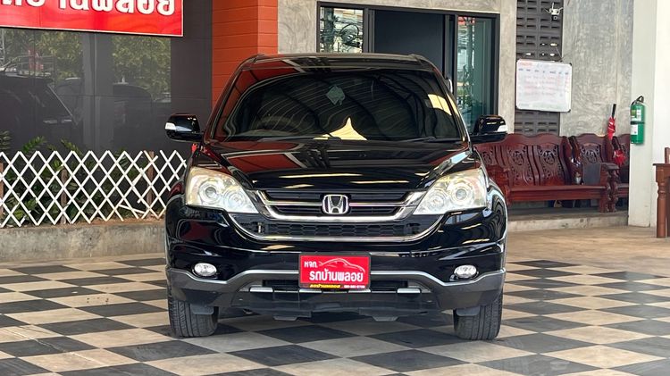 Honda CR-V 2012 2.0 E Utility-car เบนซิน ไม่ติดแก๊ส เกียร์อัตโนมัติ ดำ รูปที่ 2