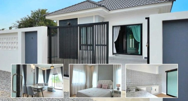 ขายบ้านเดี่ยวทำเลในตัวเมืองใกล้หาดหัวหินใกล้ห้างสรรพสินค้า