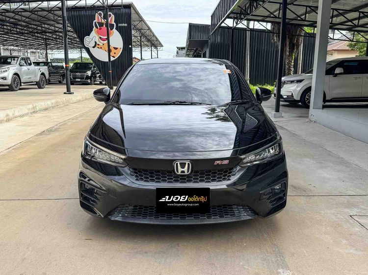 Honda City 2023 1.0 RS Sedan เบนซิน ไม่ติดแก๊ส เกียร์อัตโนมัติ ดำ รูปที่ 2