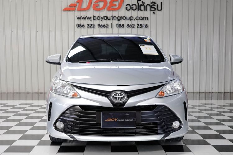 Toyota Vios 2017 1.5 E Sedan เบนซิน ไม่ติดแก๊ส เกียร์อัตโนมัติ บรอนซ์เงิน รูปที่ 2