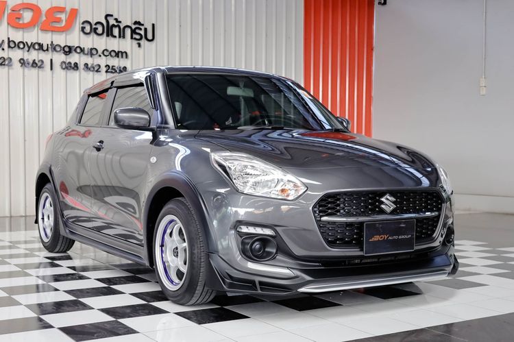 Suzuki Swift 2022 1.2 GL Plus Sedan เบนซิน ไม่ติดแก๊ส เกียร์อัตโนมัติ เทา รูปที่ 3