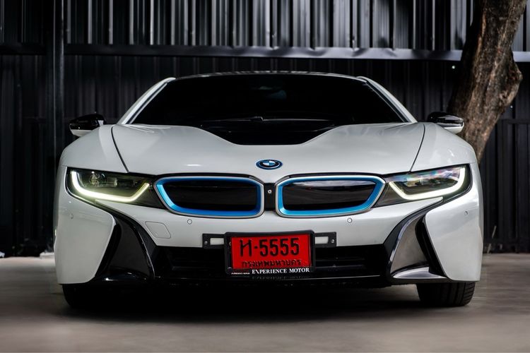 BMW I8 2016 1.5 Hybrid AWD Sedan ไฮบริด เกียร์อัตโนมัติ ขาว รูปที่ 2
