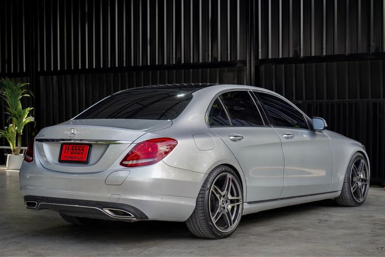 Mercedes-Benz C-Class 2016 C350 Sedan ปลั๊กอินไฮบริด (PHEV) เกียร์อัตโนมัติ บรอนซ์เงิน รูปที่ 4
