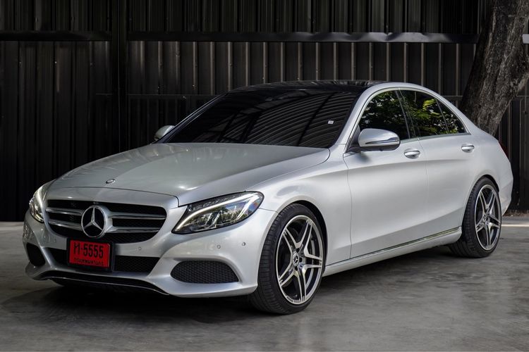 รถ Mercedes-Benz C-Class C350 สี บรอนซ์เงิน