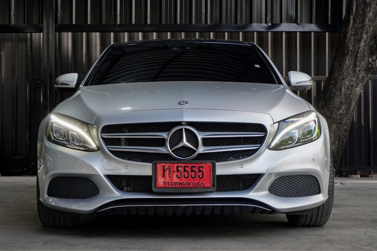 Mercedes-Benz C-Class 2016 C350 Sedan ปลั๊กอินไฮบริด (PHEV) เกียร์อัตโนมัติ บรอนซ์เงิน รูปที่ 3