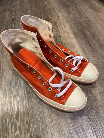 ส้ม ผ้าใบ รองเท้าผ้าใบ UK 7.5 | EU 41 1/3 | US 8 รองเท้า moonstar Japan 🇯🇵  High Top