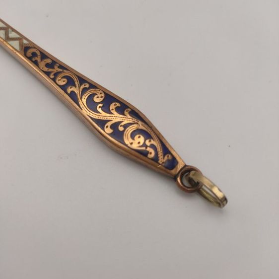 แว่นตาโบราณ แว่นดูโอเปร่า แว่นขยาย โบราณ ยุค 1900s 14K สวยแนว Art deco  รูปที่ 6