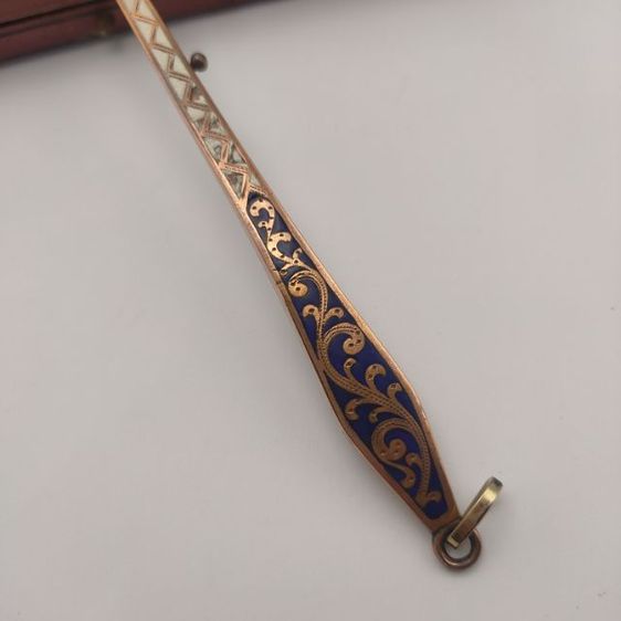 แว่นตาโบราณ แว่นดูโอเปร่า แว่นขยาย โบราณ ยุค 1900s 14K สวยแนว Art deco  รูปที่ 16