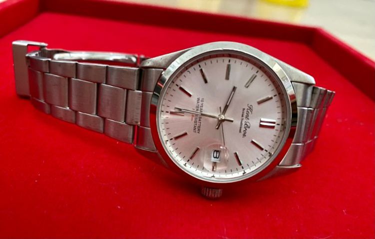 K​ Bros นาฬิกา​แท้กันน้ำของญี่ปุ่น​ แบตเตอรี่​ 10ปี​ สวยใหม่สะสม​ ส่งฟรี รูปที่ 2