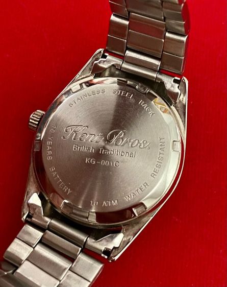 K​ Bros นาฬิกา​แท้กันน้ำของญี่ปุ่น​ แบตเตอรี่​ 10ปี​ สวยใหม่สะสม​ ส่งฟรี รูปที่ 3