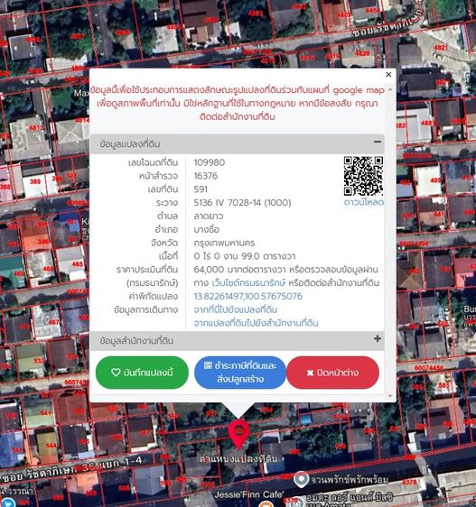 ขายที่ดินพร้อมบ้านสองชั้น(เก่า) 301 ตรว.ซ.รัชดา 36 เสือใหญ่อุทิศ  2  แปลงติดกัน รูปที่ 3
