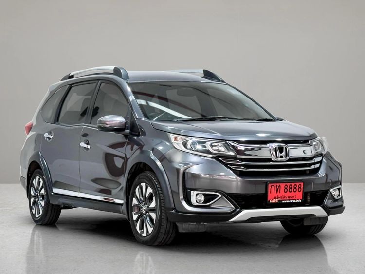 Honda BR-V 2019 1.5 SV Utility-car เบนซิน ไม่ติดแก๊ส เกียร์อัตโนมัติ เทา รูปที่ 3