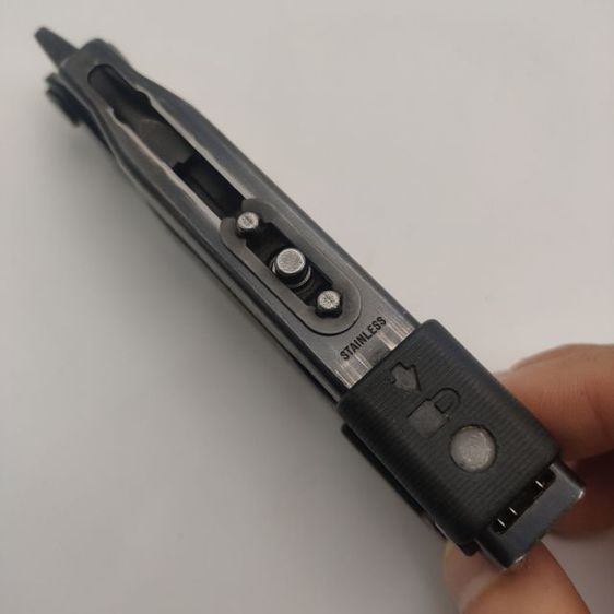 อุปกรณ์ อเนกประสงค์ GERBER multiplier MP600 สีดำ ของแท้ มือสอง USA รูปที่ 4