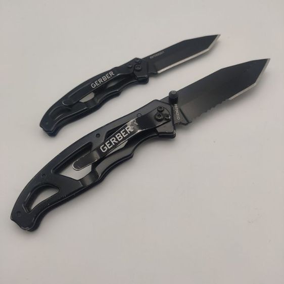 มีดพับ Gerber ขนาดใบมีด 2 นิ้ว กับ 2.5นิ้ว มือสองของแท้ ขายคู่ครับ รูปที่ 3