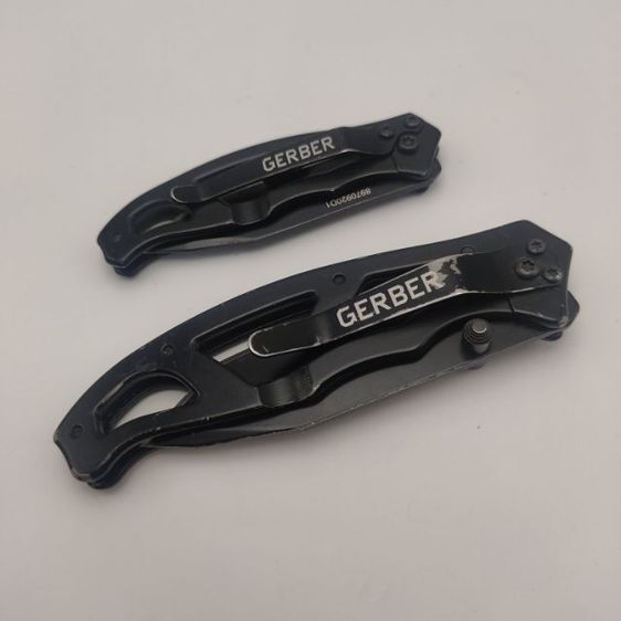 มีดพับ Gerber ขนาดใบมีด 2 นิ้ว กับ 2.5นิ้ว มือสองของแท้ ขายคู่ครับ