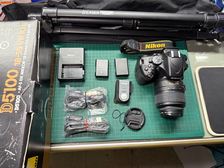 กล้อง Nikon D5100 เลนส์ 18-55