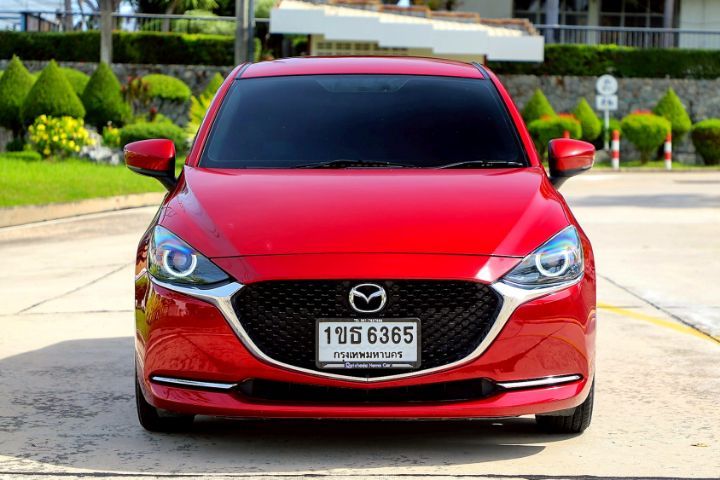 Mazda Mazda 2 2020 1.3 Skyactiv-G S Leather Sports Sedan เบนซิน ไม่ติดแก๊ส เกียร์อัตโนมัติ แดง รูปที่ 3