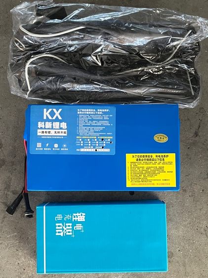 แบตเตอรี่พร้อมอแดปเตอร์ 48V 20Ah ของใหม่ ไม่เคยใช้งาน สำหรับจักรยานไฟฟ้าและอื่นๆ