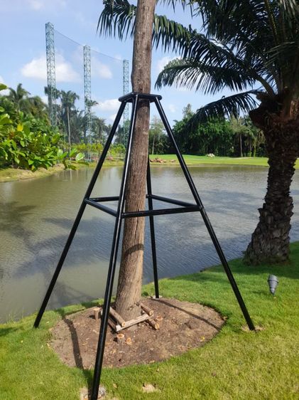 รับค้ำยันเหล็กกัลวาไนซ์ สนามกอล์ฟ บ้านใหญ่ รูปที่ 4