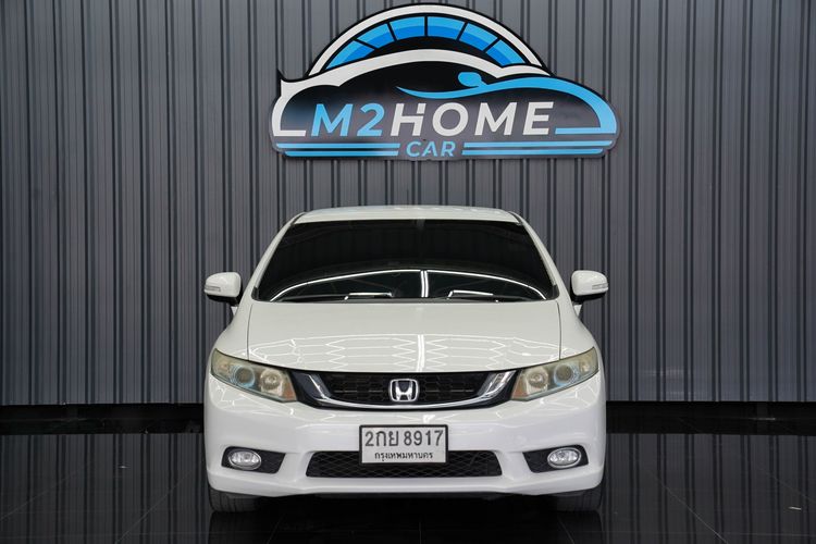 Honda Civic 2013 1.5 Hybrid Sedan ไฮบริด เกียร์อัตโนมัติ ขาว รูปที่ 2