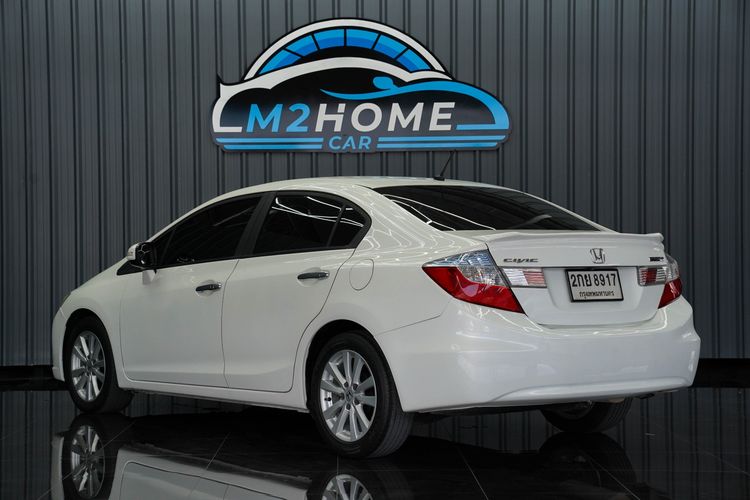 Honda Civic 2013 1.5 Hybrid Sedan ไฮบริด เกียร์อัตโนมัติ ขาว รูปที่ 4