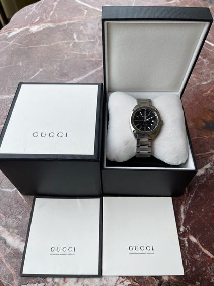 GUCCI GG2570 41 mm Black Dial Quartz Men’s Watch Swiss Watch YA142302 รูปที่ 2