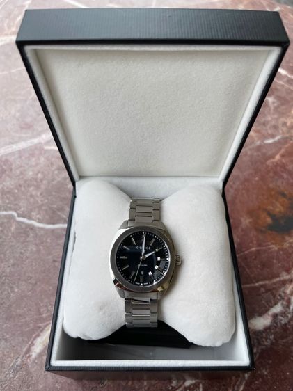GUCCI GG2570 41 mm Black Dial Quartz Men’s Watch Swiss Watch YA142302 รูปที่ 3