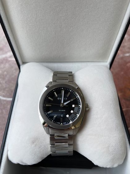 GUCCI GG2570 41 mm Black Dial Quartz Men’s Watch Swiss Watch YA142302 รูปที่ 7