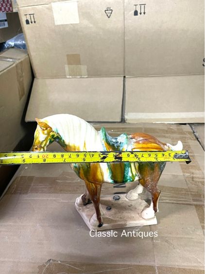 ม้าดิน เผาเคลือบ A1 รูปที่ 8