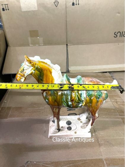 ม้าดิน เผาเคลือบ A1 รูปที่ 16