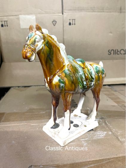 ม้าดิน เผาเคลือบ A1 รูปที่ 11