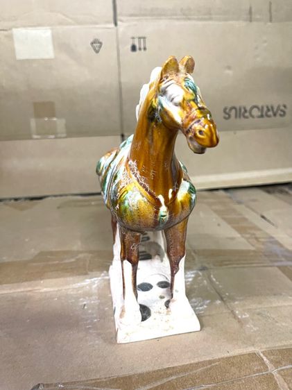 ม้าดิน เผาเคลือบ A1 รูปที่ 12