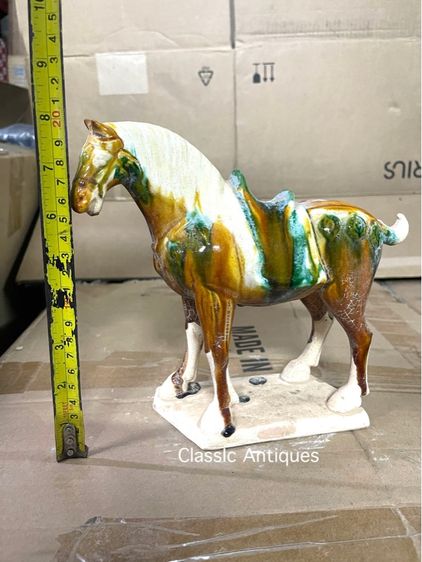 ม้าดิน เผาเคลือบ A1 รูปที่ 9