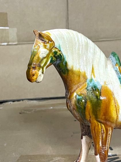 ม้าดิน เผาเคลือบ A1 รูปที่ 6