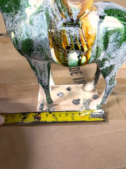 ม้า ดินเผาเคลือบA3 รูปที่ 11