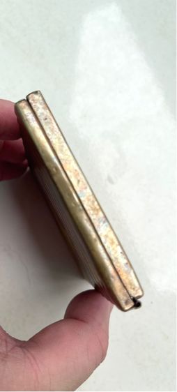 ตลับซิกาแรต ทองเหลือง โบราณเก่าสะสม รูปที่ 8