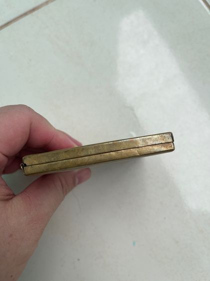 ตลับซิกาแรต ทองเหลือง โบราณเก่าสะสม รูปที่ 10