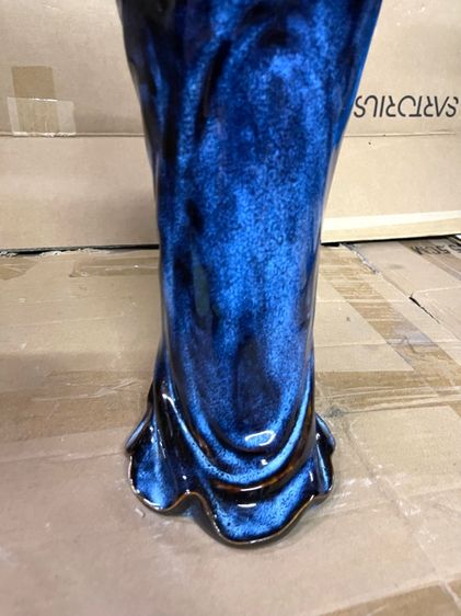 รูปปั้น เจ้าแม่กวนอิม เคลือบสีจูซาสะสม รูปที่ 14