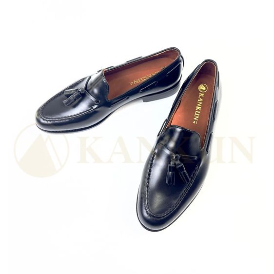 Tassel Loafer รองเท้าหนังวัวแท้ เกรดนำเข้า โดยช่างฝีมือระดับมืออาชีพ งานสวยหรูหรา สวมใส่สบาย พื้นนุ่มพิเศษ รูปที่ 10