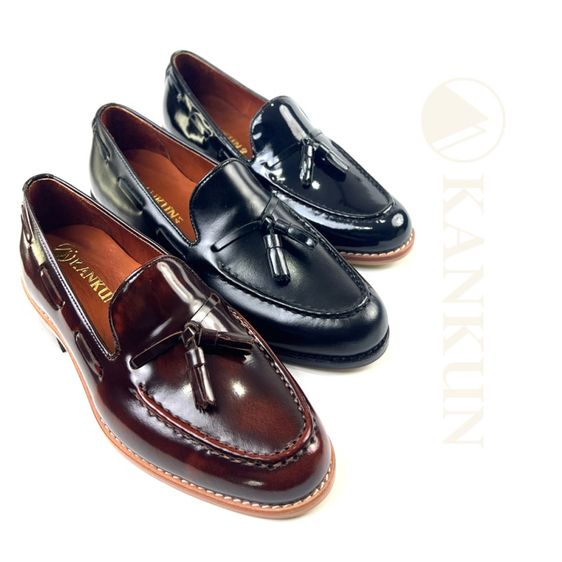 Tassel Loafer รองเท้าหนังวัวแท้ เกรดนำเข้า โดยช่างฝีมือระดับมืออาชีพ งานสวยหรูหรา สวมใส่สบาย พื้นนุ่มพิเศษ รูปที่ 4