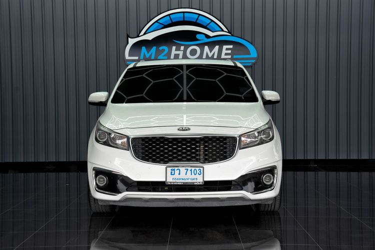 Kia Carnival 2016 2.2 EX Utility-car ดีเซล เกียร์อัตโนมัติ ขาว รูปที่ 2