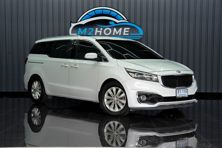 Kia Carnival 2016 2.2 EX Utility-car ดีเซล เกียร์อัตโนมัติ ขาว รูปที่ 3
