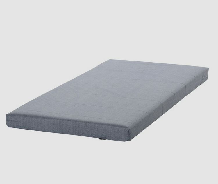 Foam mattress firm light blue 90 200 cm ที่นอนโฟมเนื้อแน่น สภาพใหม่ขนาด3ฟุต รูปที่ 5